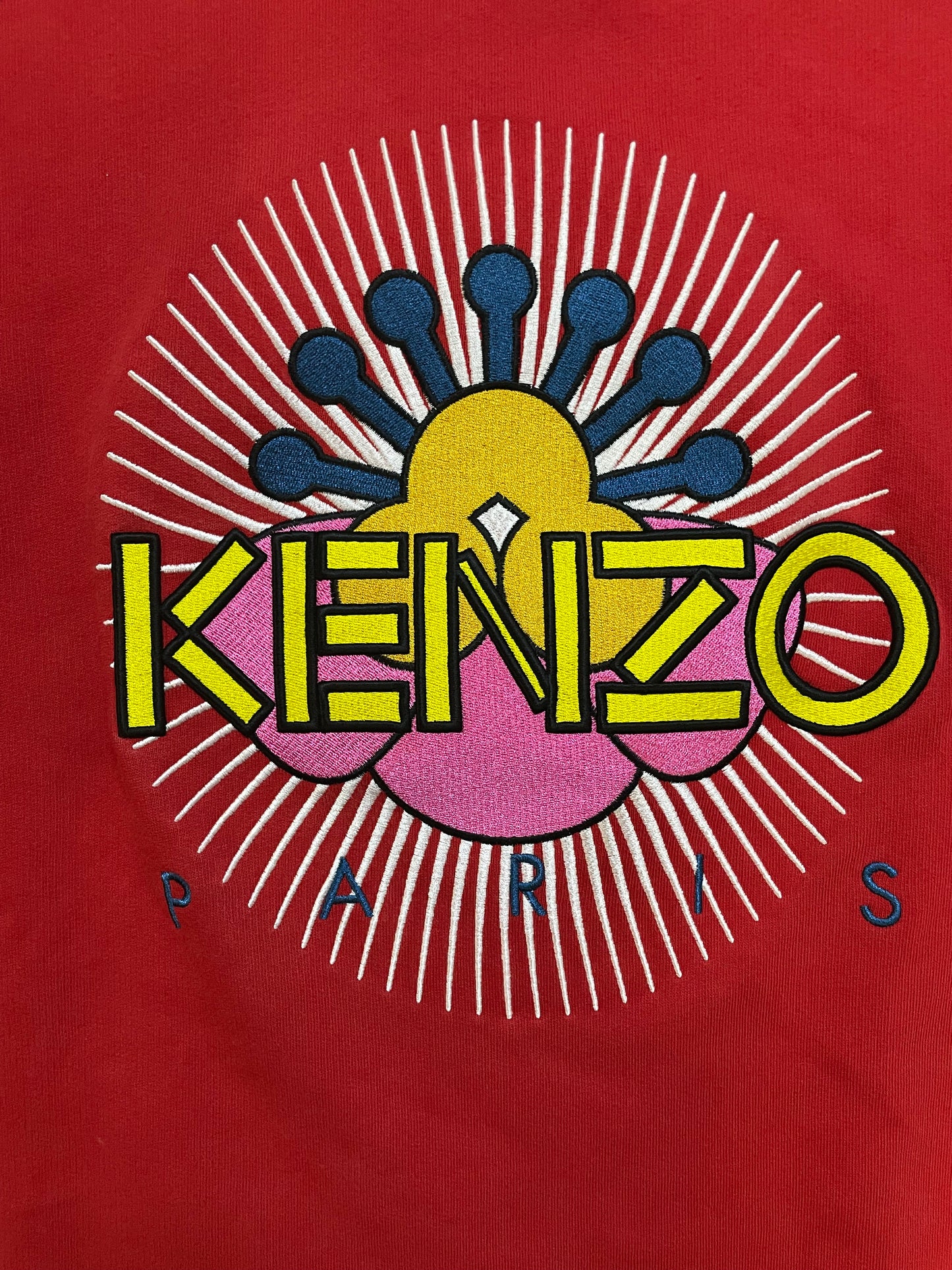 KENZO Tanami Flower red Crewneck