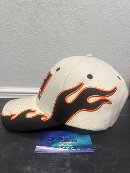 HMDD white flame hat