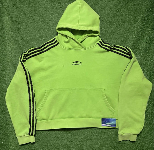 The GV Gallery Raspberry Hills Powdered Grass Crop Hoodie