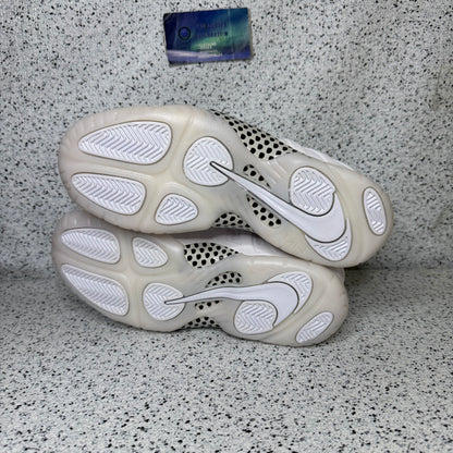 Nike Little Posite One Triple White