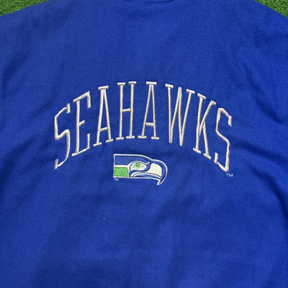 Vintage Seattle Seahawks Jacket Logo Athletic