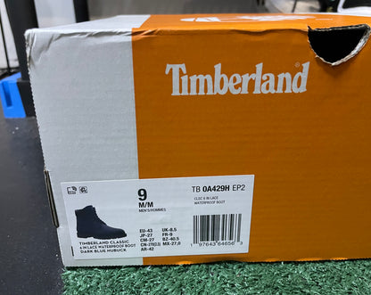 Timberland 6 inch classic dark blue nubuck