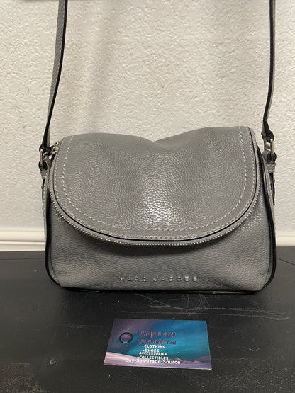 Marc Jacobs groove grey leather bag