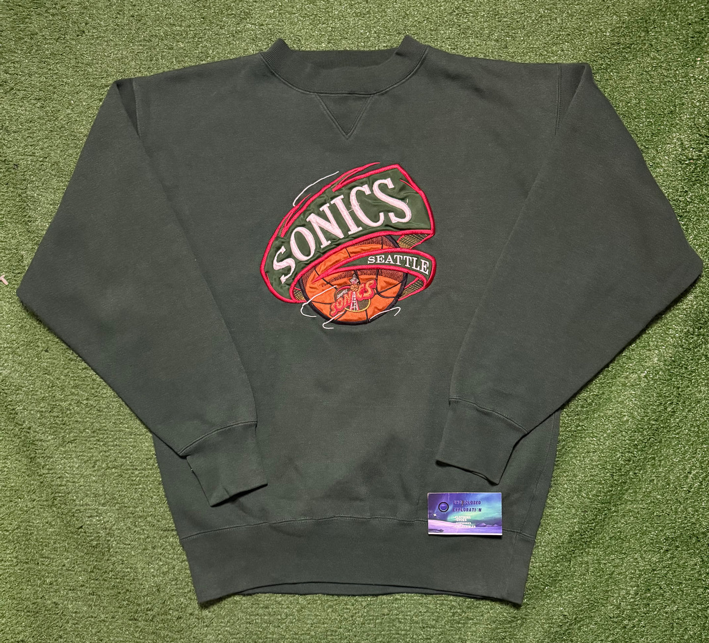 Vintage Seattle SuperSonics Crewneck Basketball