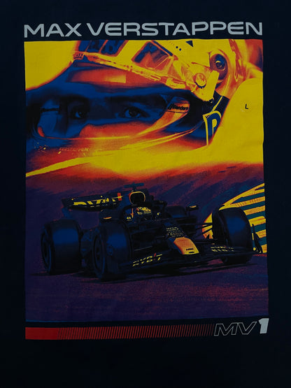 Max Verstappen F1 racing  Navy tee