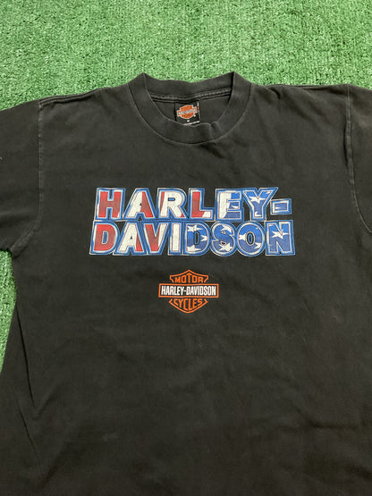 Vintage Harley Davidson Tokyo Japan Tee