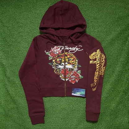 Ed Hardy Cropped Hoodie