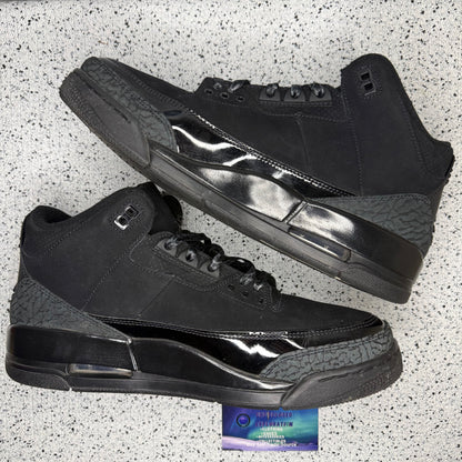 Jordan 3 Black Cat 11 Men “Preowned”