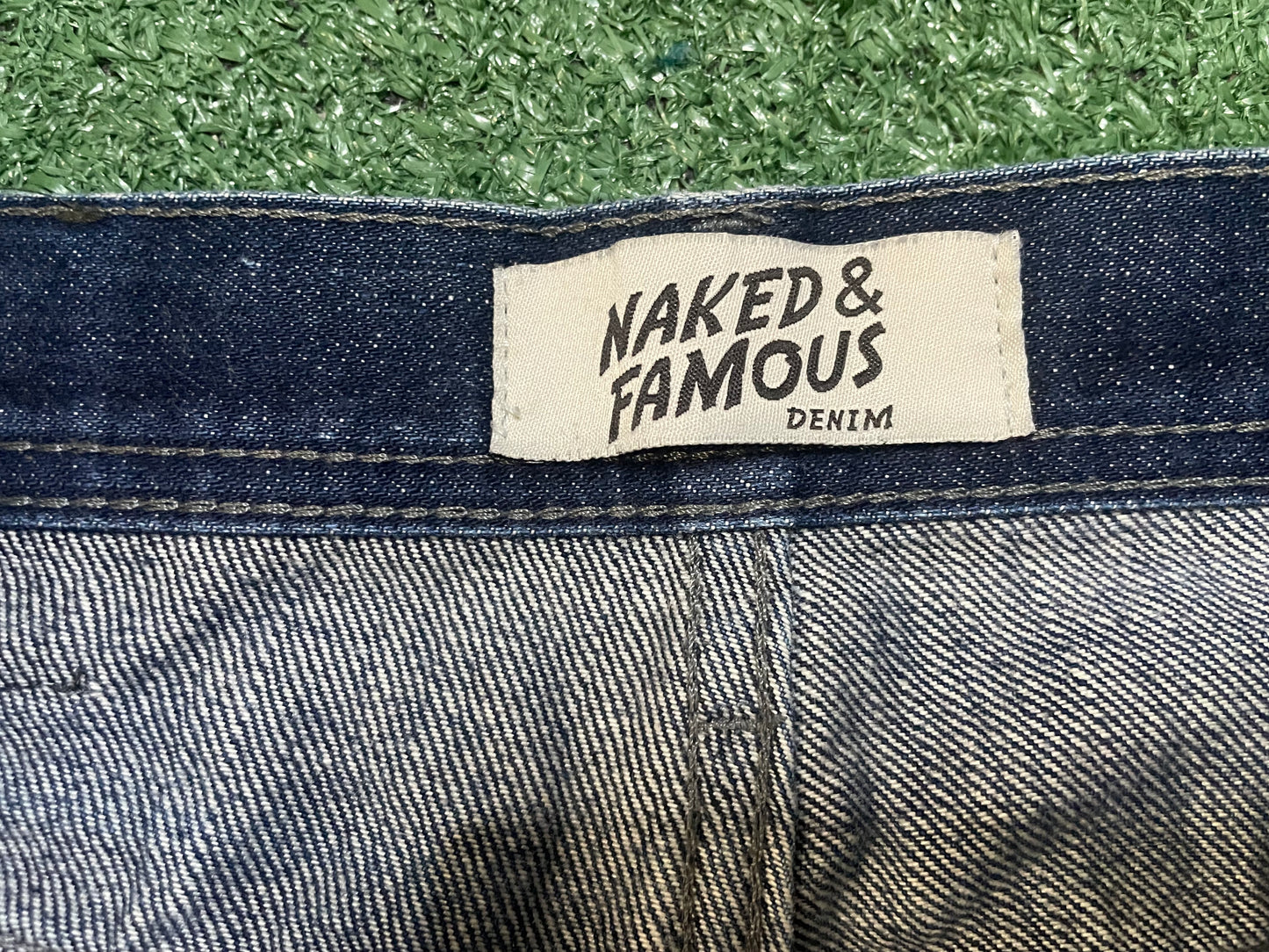 Naked & Famous indigo selvedge jeans