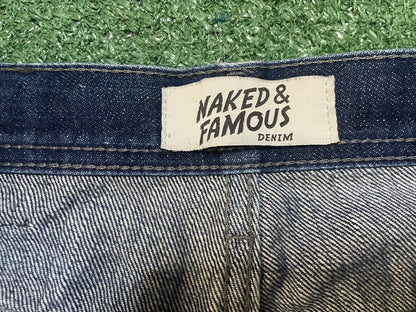 Naked & Famous indigo selvedge jeans