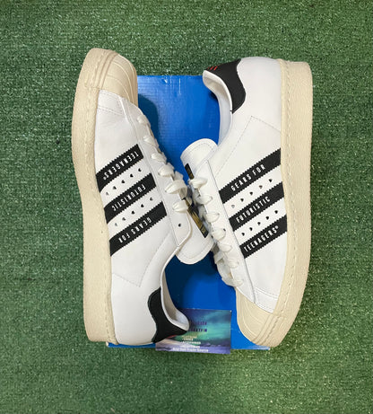 Adidas Superstar x human made size 10men/11.5women