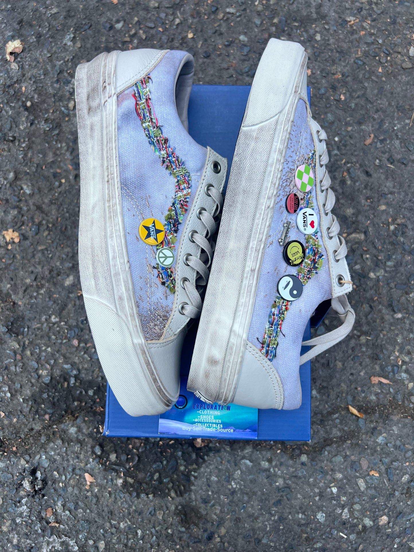 Vans old skool souvenir pack oatmeal