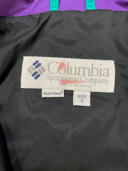 vintage Columbia Powder Keg purple & black jacket