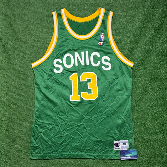 Vintage Seattle SuperSonics Kendall Gill Jersey