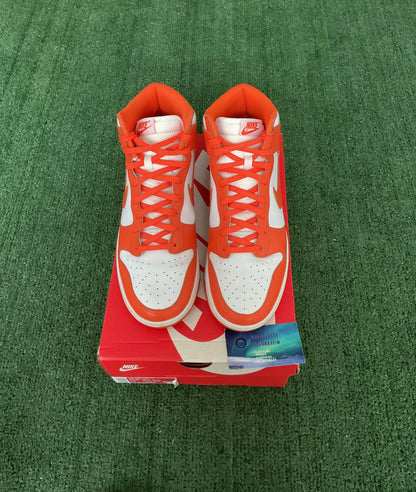 Nike Dunk High Syracuse size 11.5men/13women