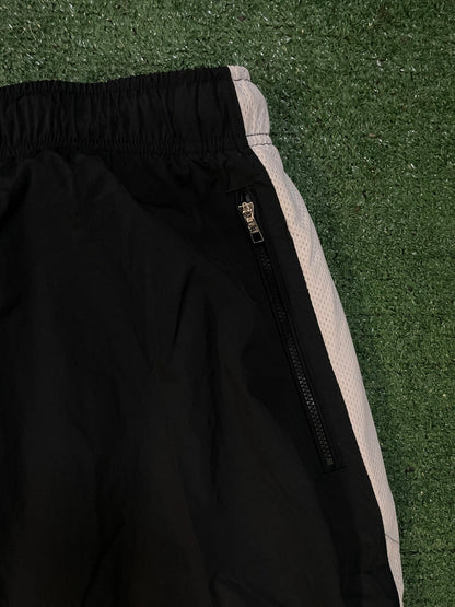 Nike woven black and white track suit