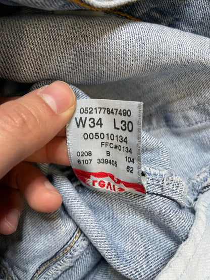 Vintage 1990s Levi light wash jeans