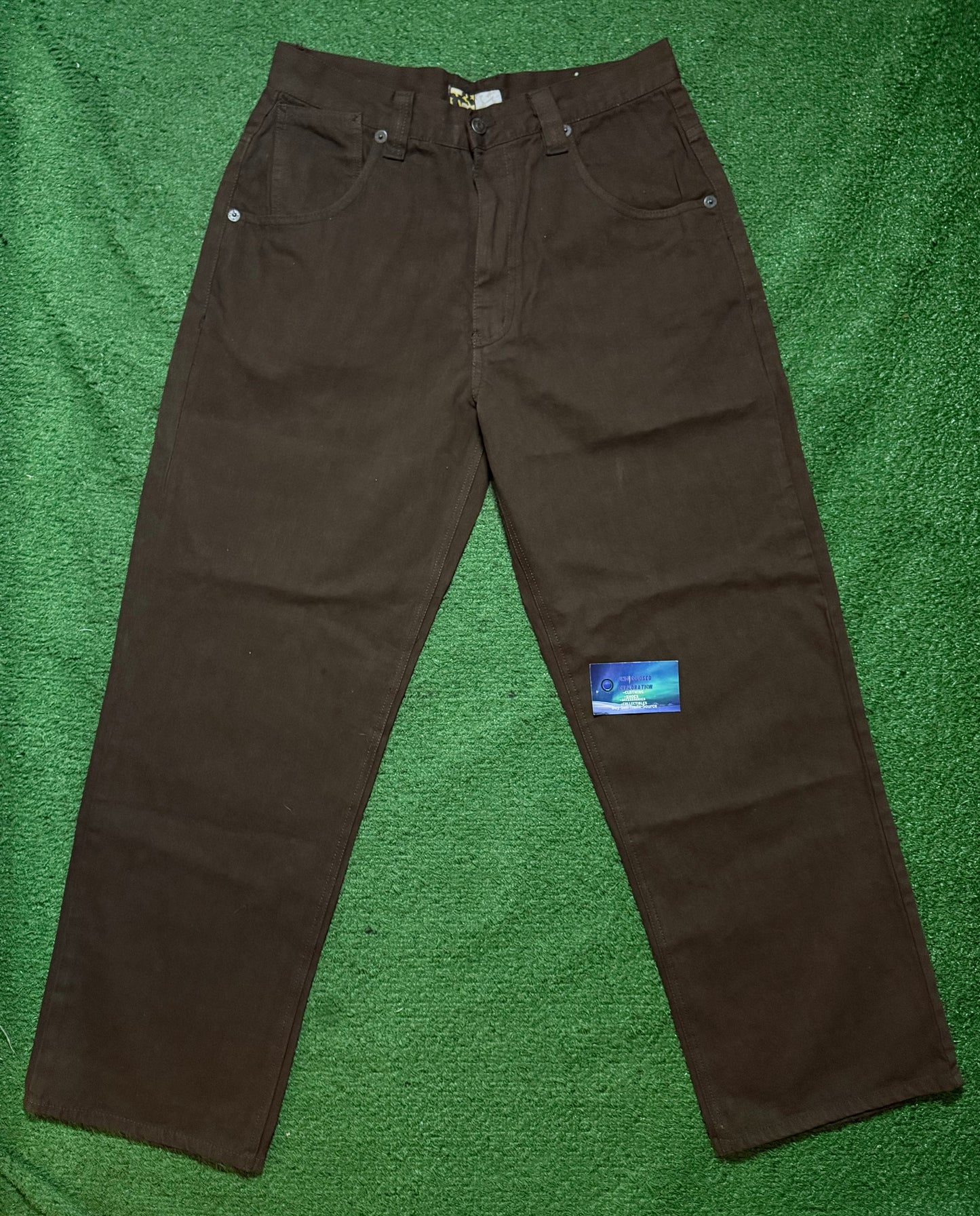 Vintage Raw Blue Jeans