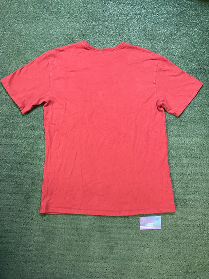 Patagonia red work pocket tee