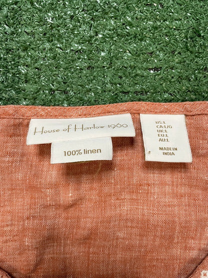 House of Harlow 1960 linen top