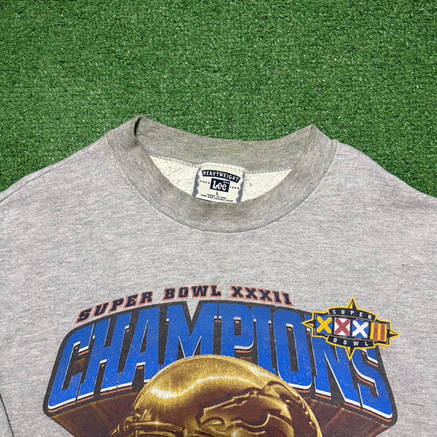 Vintage Denver Broncos Super Bowl Crewneck