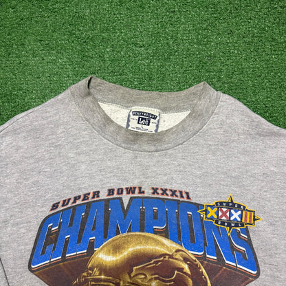Vintage Denver Broncos Super Bowl Crewneck