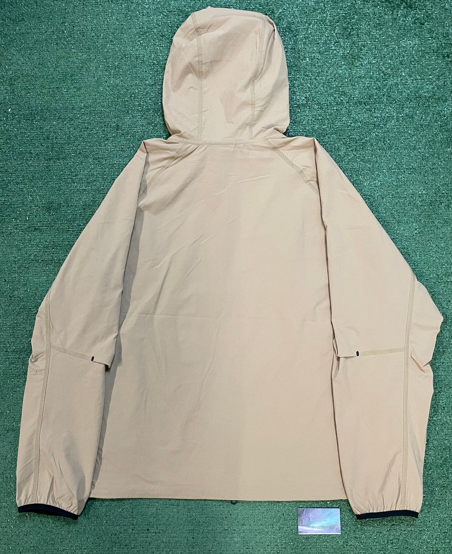Nike Tech windbreaker beige sweatsuit