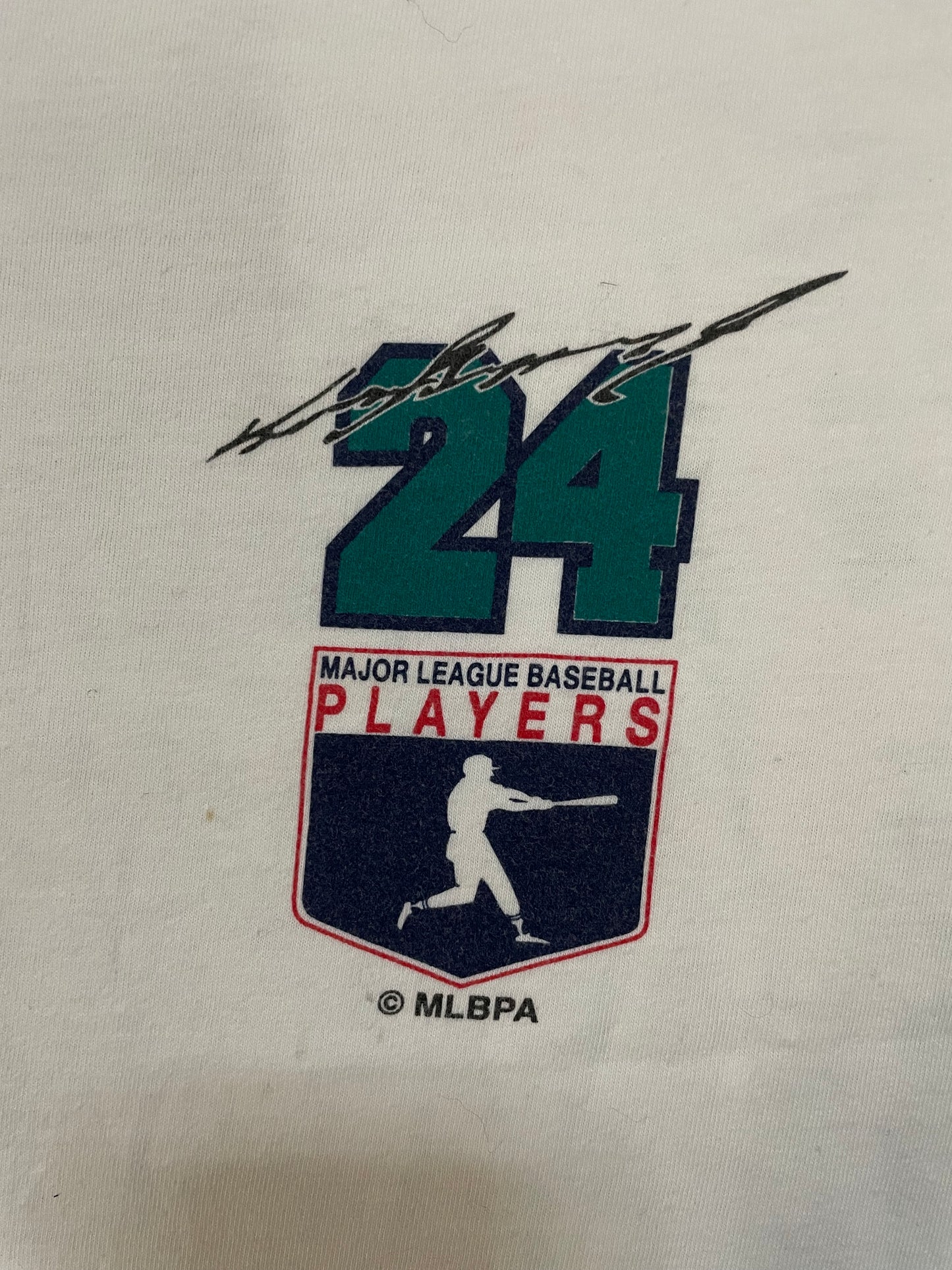 Vintage 1990s Ken Griffey player 24 tee