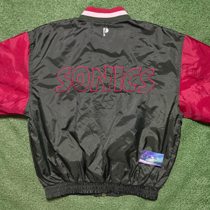 Vintage Seattle SuperSonics Windbreaker Pro Player
