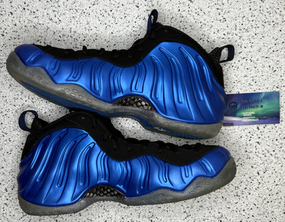 Nike Foamposite 20th Anniversary Royal 2017 11 Men/12.5 Women “Preowned”