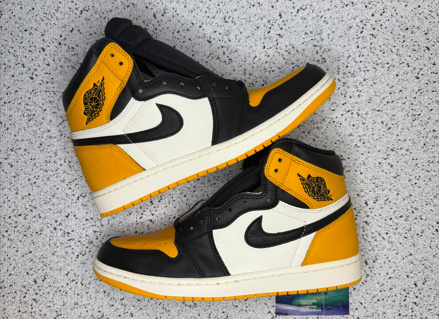 Jordan 1 Yellow Toe Taxi