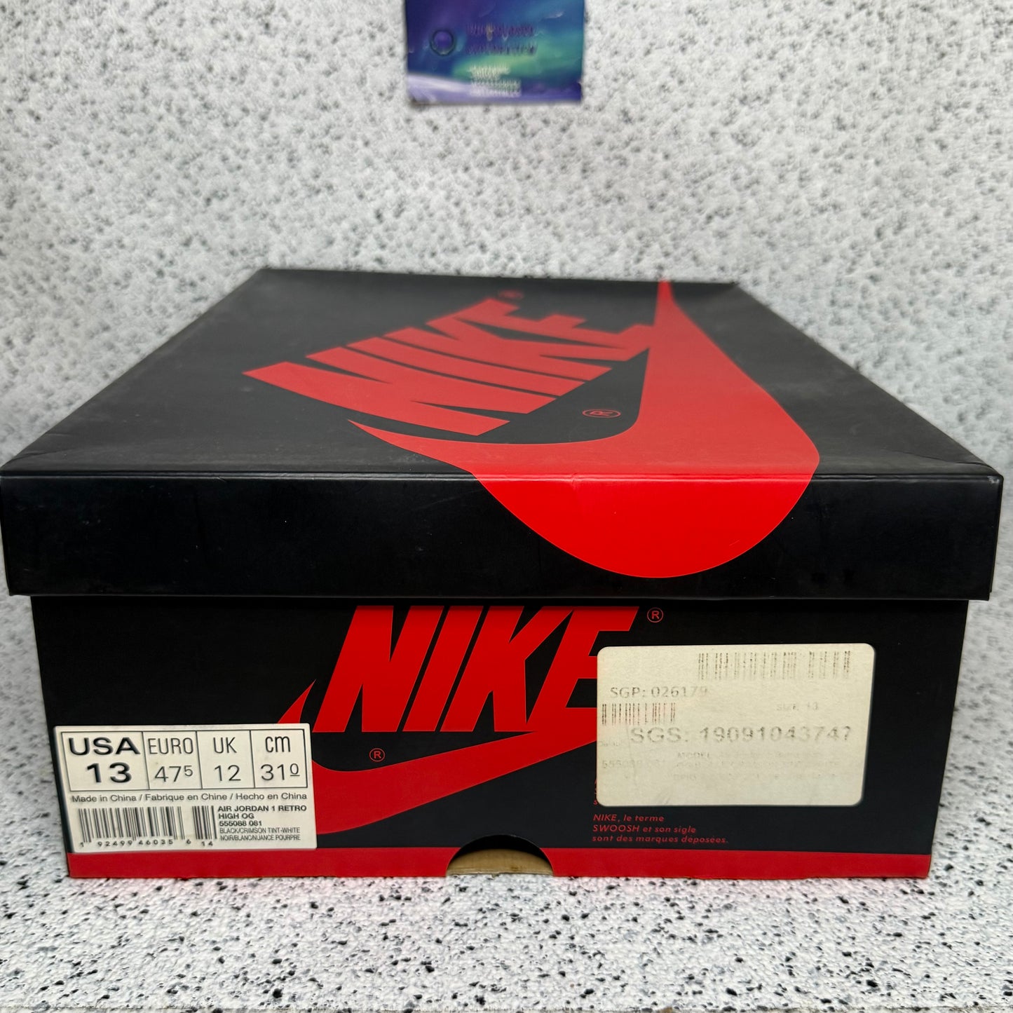 Jordan 1 High Crimson Tint