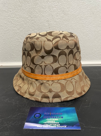 Vintage Coach monogram bucket hat