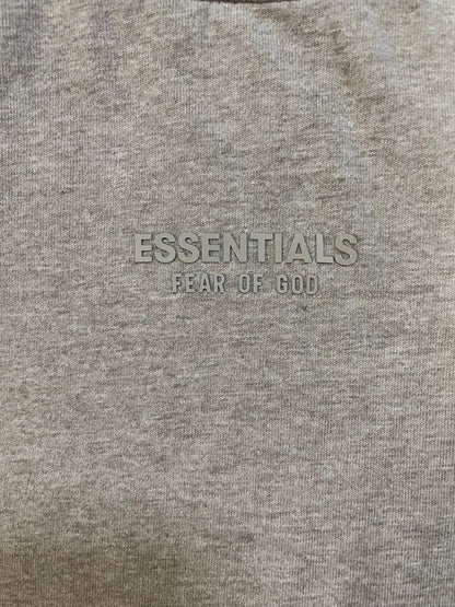 Fear of god essentials center logo heather longsleeve