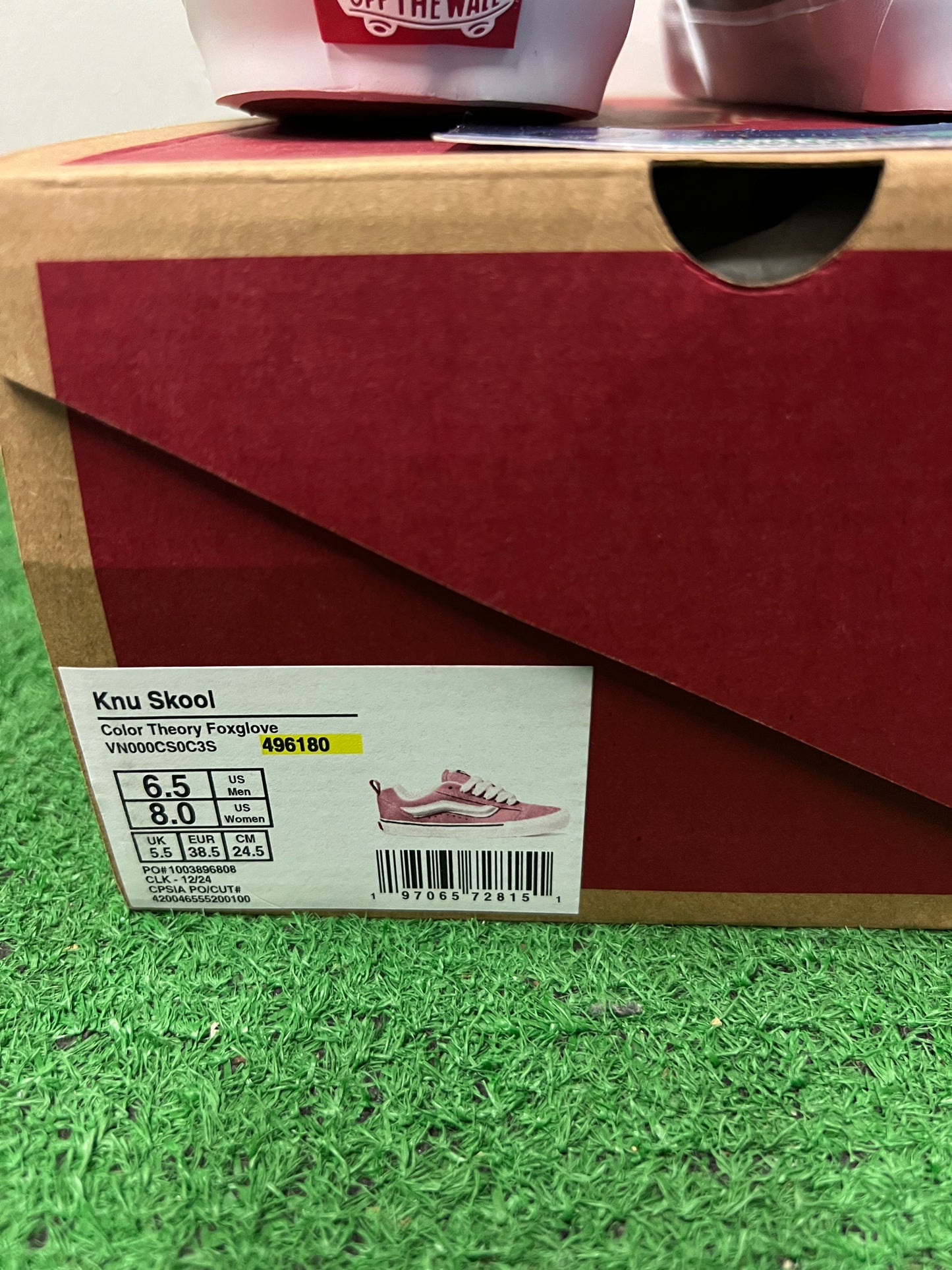 Vans Knu Old skool foxglove pink