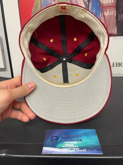 Vintage 1990s USC Trojans fitted embroidered hat