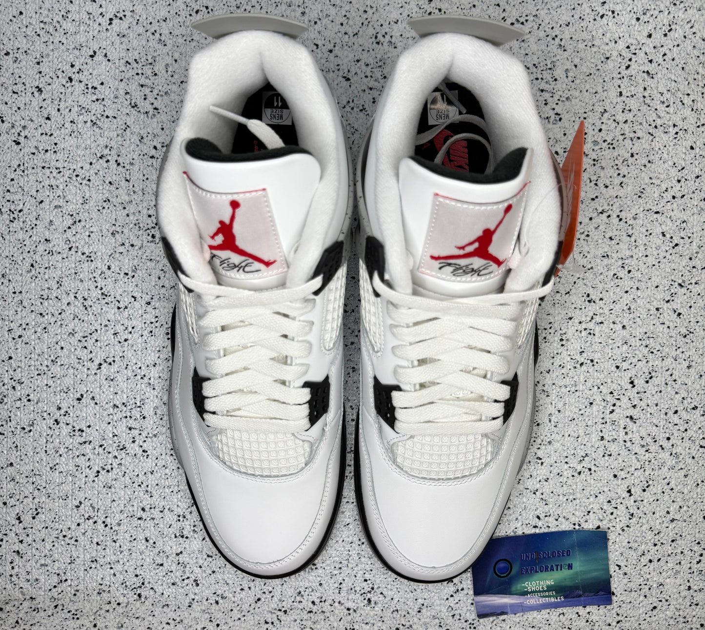 Jordan 4 White Cement