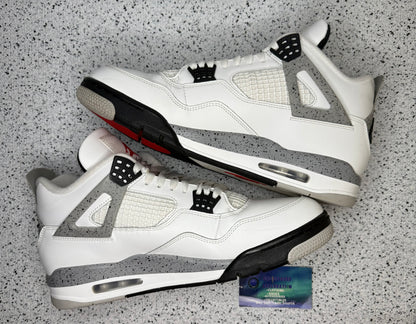 Jordan 4 White Cement 12 Men/13.5 Women “Preowned”