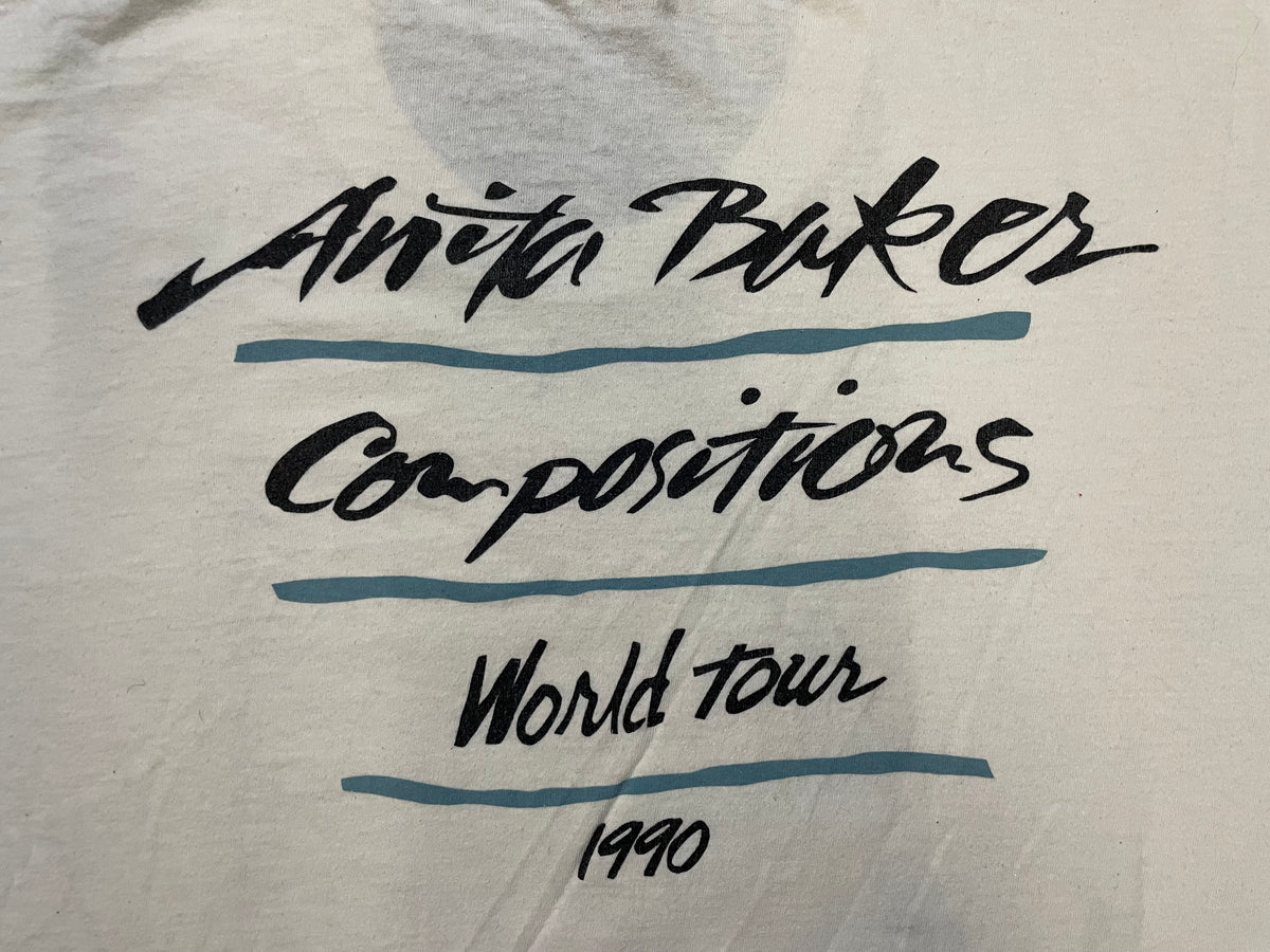 Vintage 1990s Anita Baker compositions tour tee