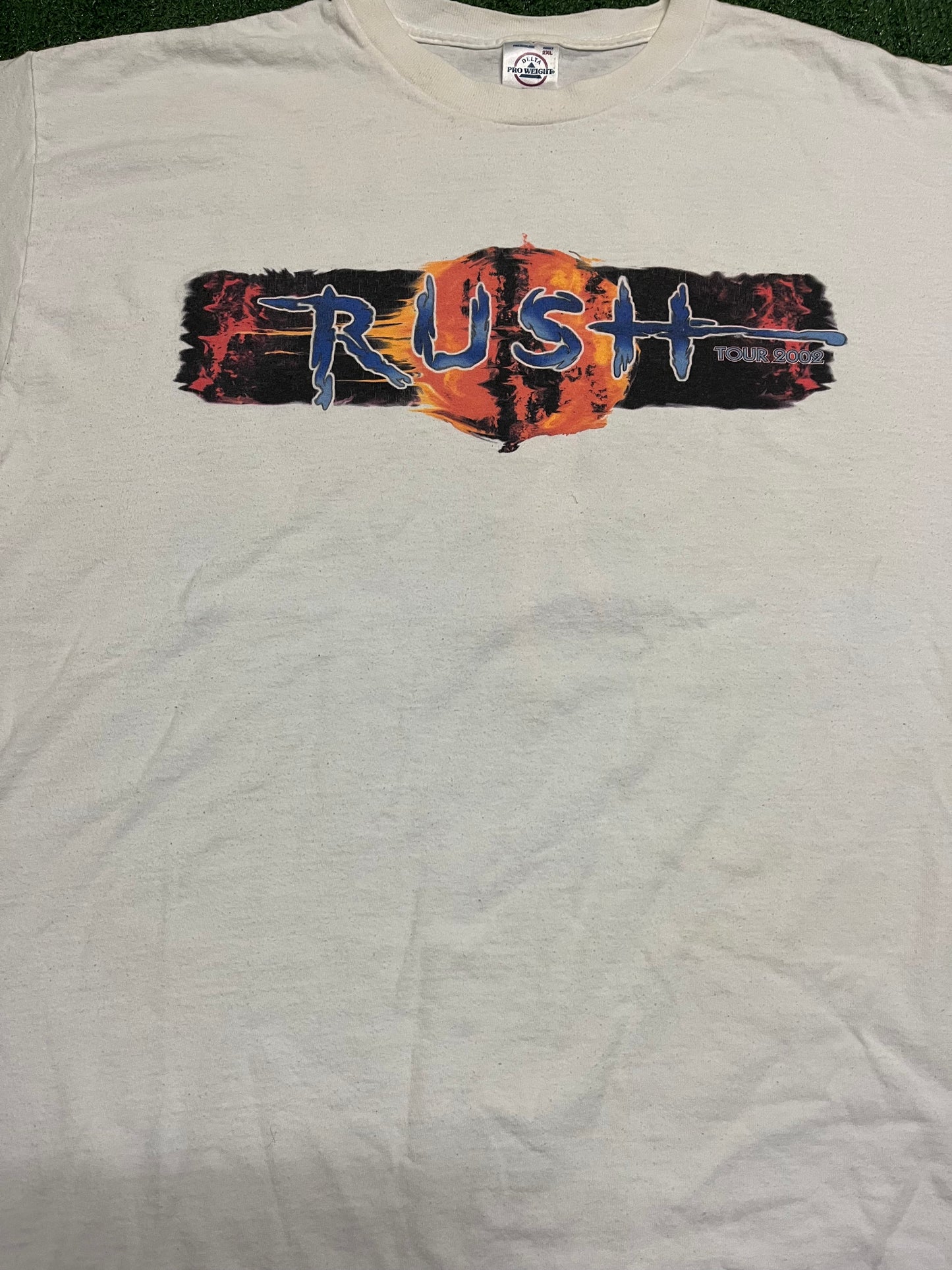 Vintage rush vaportrails world tour 2002 tee