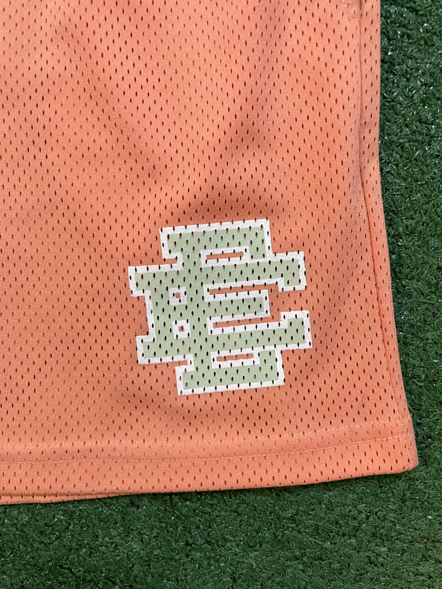 Eric Emanuel salmon shorts