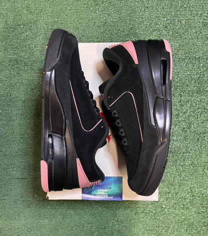 Jordan 2/3 black rust pink