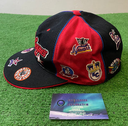 Vintage Negro Leagues fitted patchwork hat