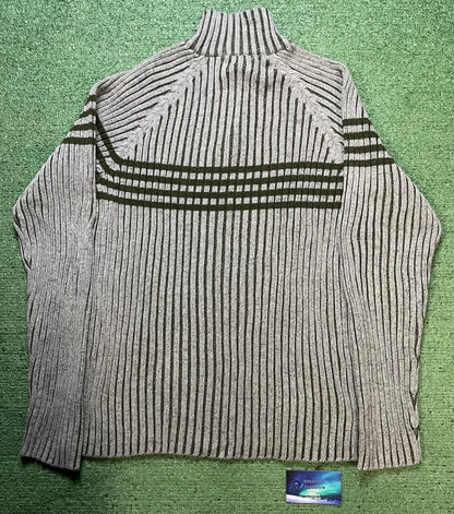 American Rags grey quarter zip