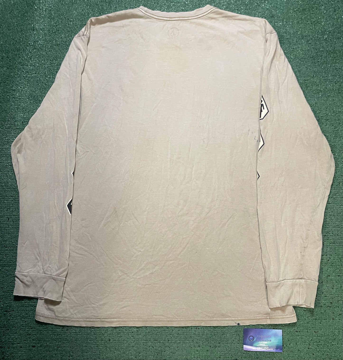 Volcom x Girl Skateboards beige longsleeve