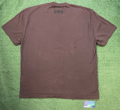 Fear Of God Essentials dark plum tee