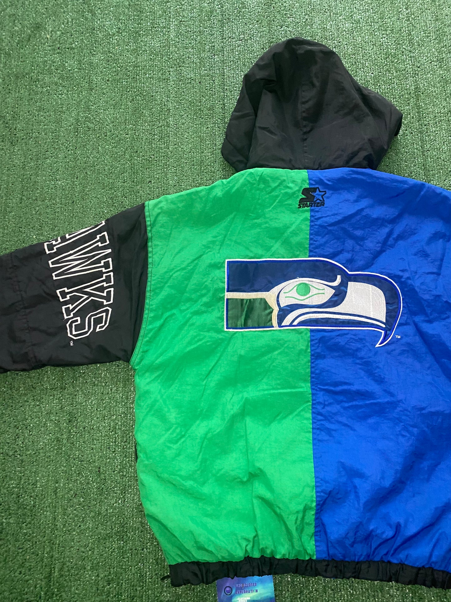 Vintage 1990s Seattle Seahawks starter jacket