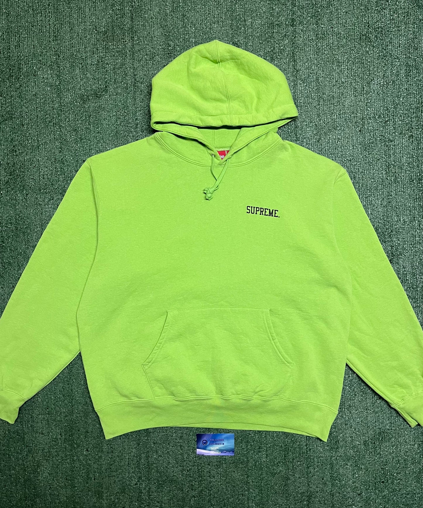 Supreme doggs lime hoodie