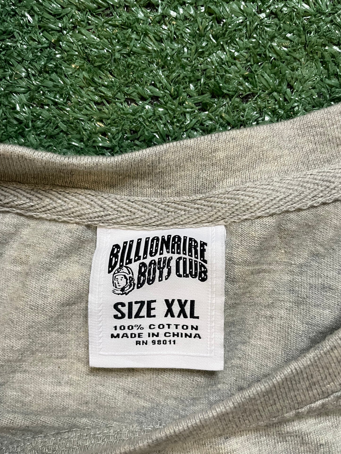 Billionaire Boys Club cosmic arch grey tee