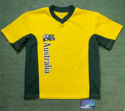 Australia green & yellow tee